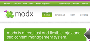 gratis publiceringsverktyg (cms) - modx